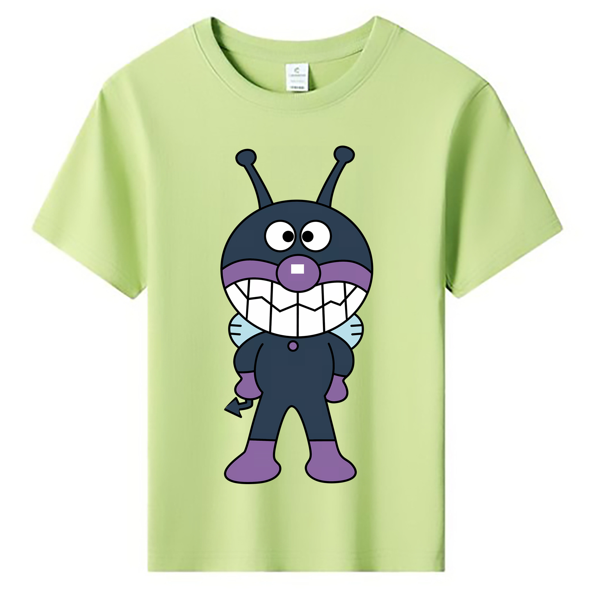 （画像用） アンパンマン Anpanman 綿100％キッズTシャツ（フロントプリント）
